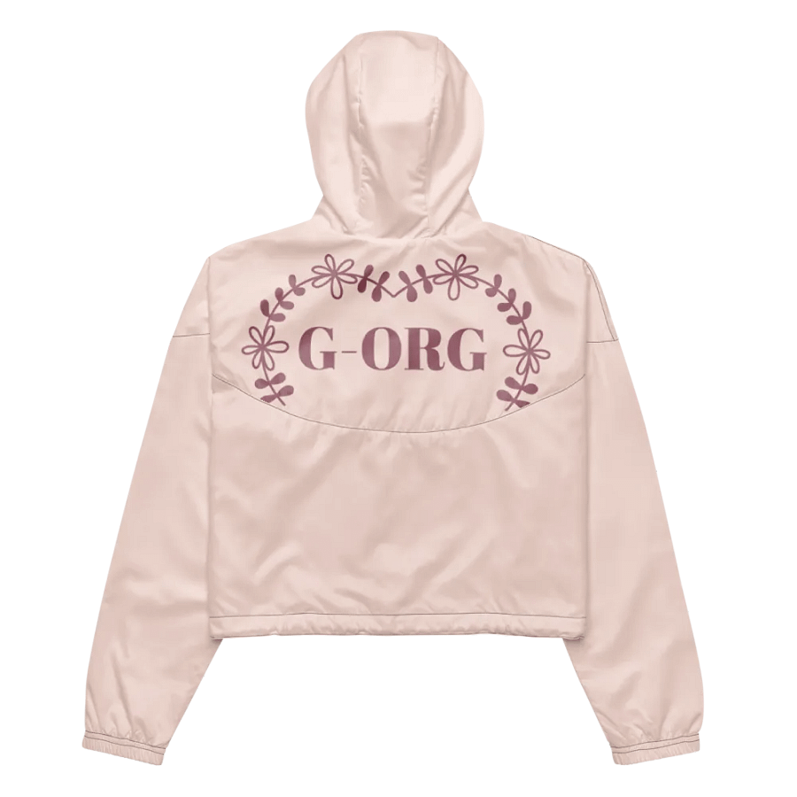 G-ORGEOUS Floral Elegance Cropped Windbreaker product image (5)