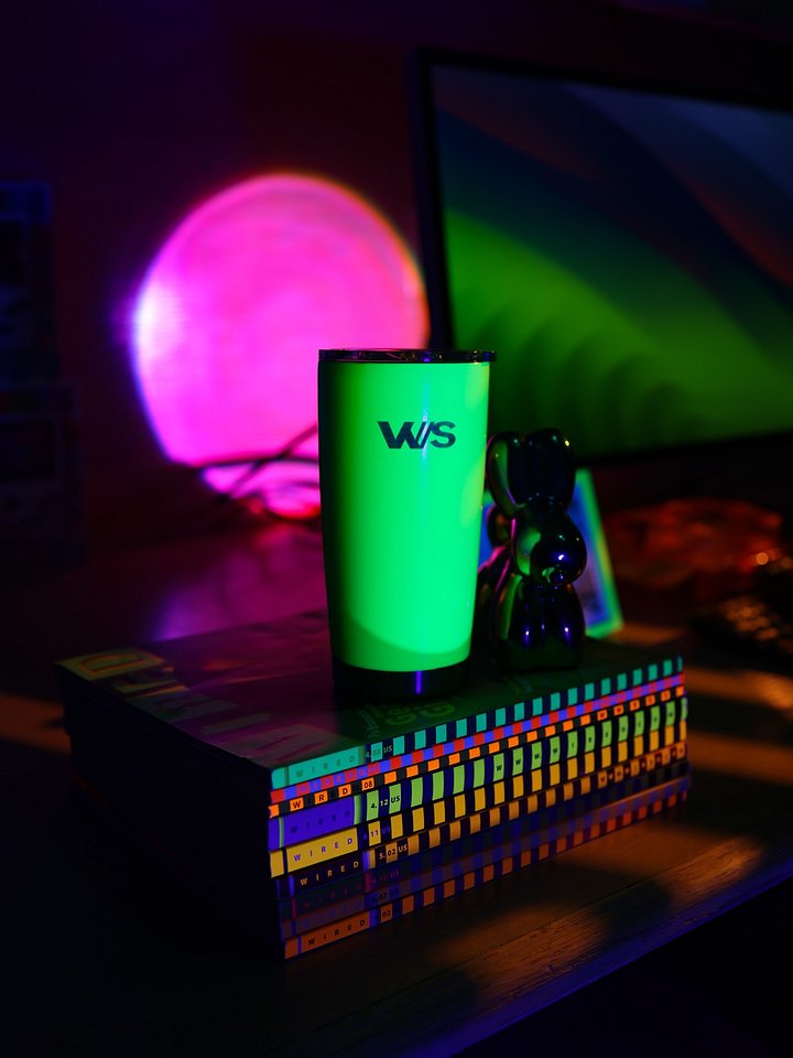 Neon Yellow Tumbler product image (1)