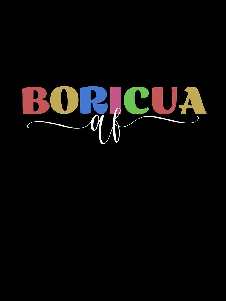 Boricua AF Camiseta Unisex product image (1)