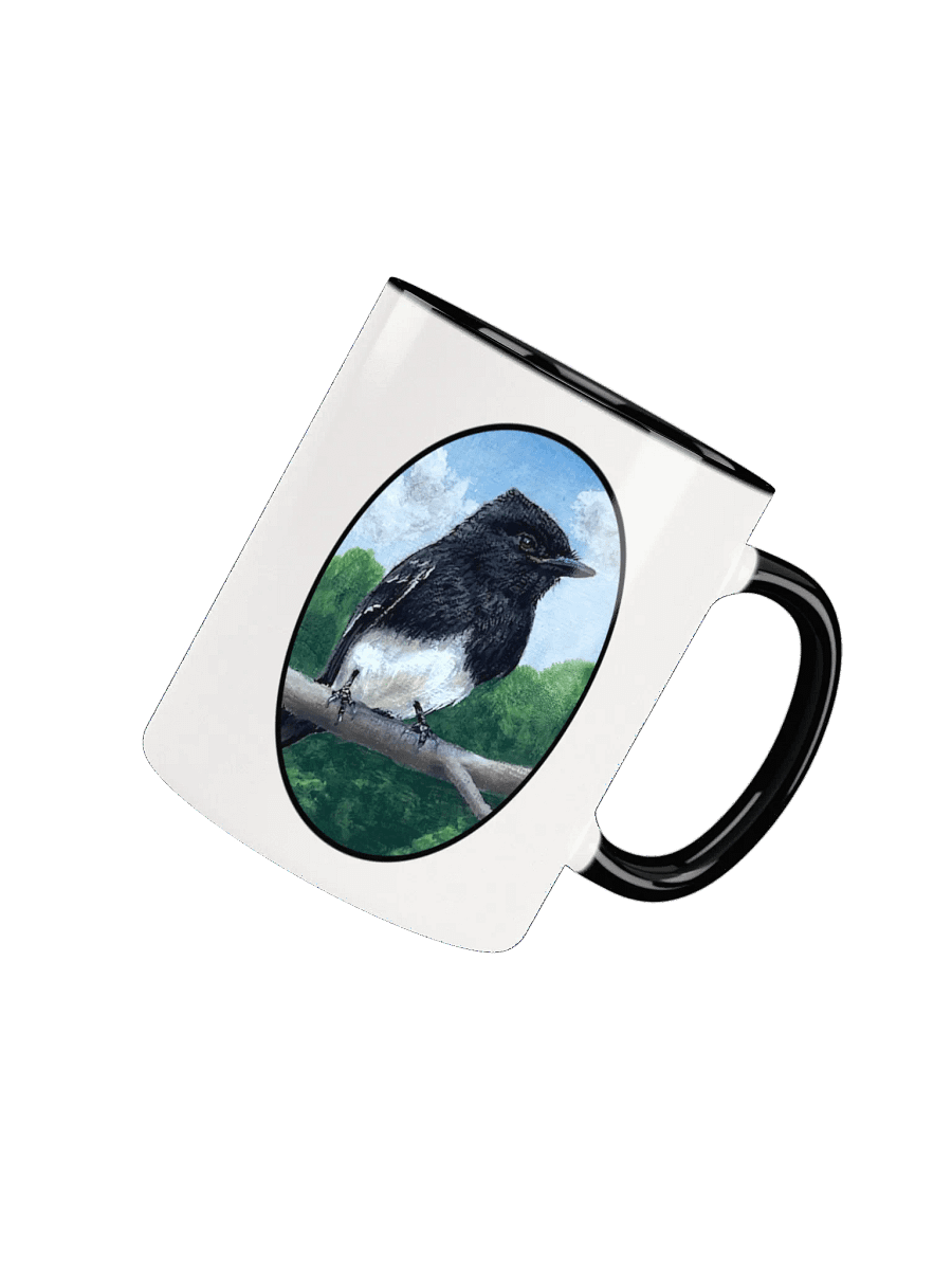 Black Phoebe Ceramic Mug product image (31)