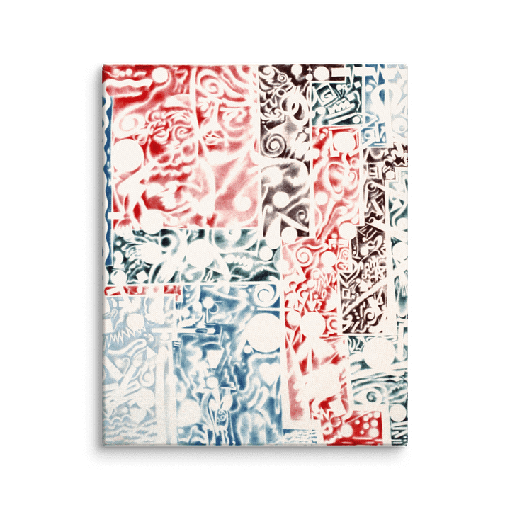 Umbilical Barfing (1990) (Left Side) (24" x 30") product image (1)