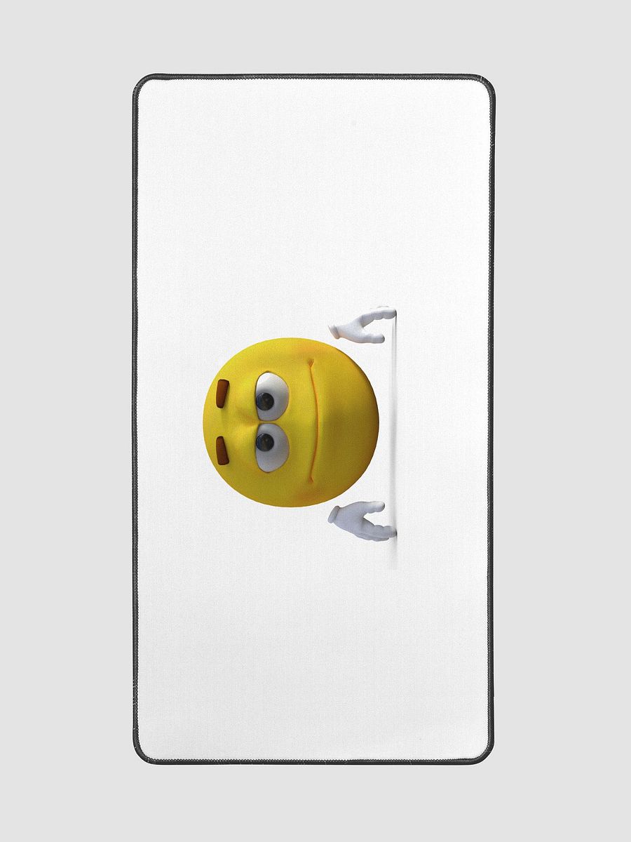 Unimpressed Emoji Desk Mat product image (2)