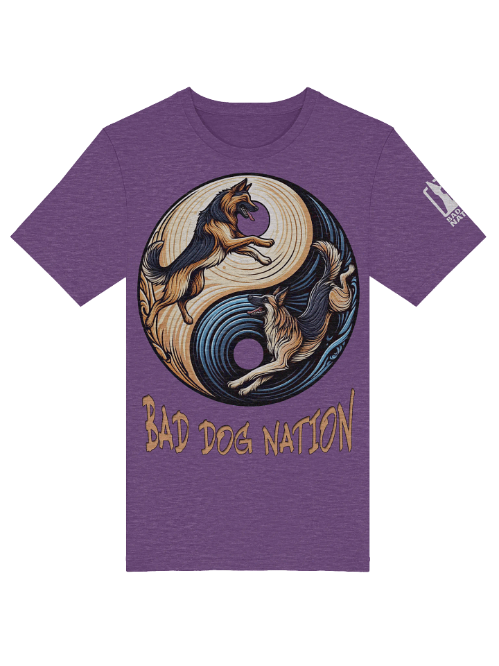 German Shepherd Yin Yang - PREMIUM ADULT UNISEX T-SHIRT ***NEW LARGER PRINT product image (1)