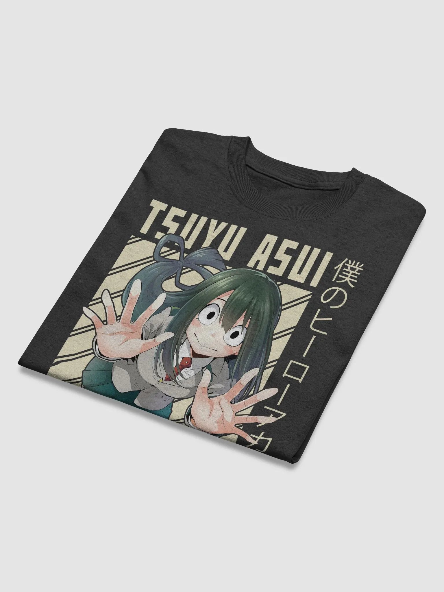 My Hero Academia Tsuyu Asui Dynamic Leap T-Shirt – Gildan Heavyweight product image (4)
