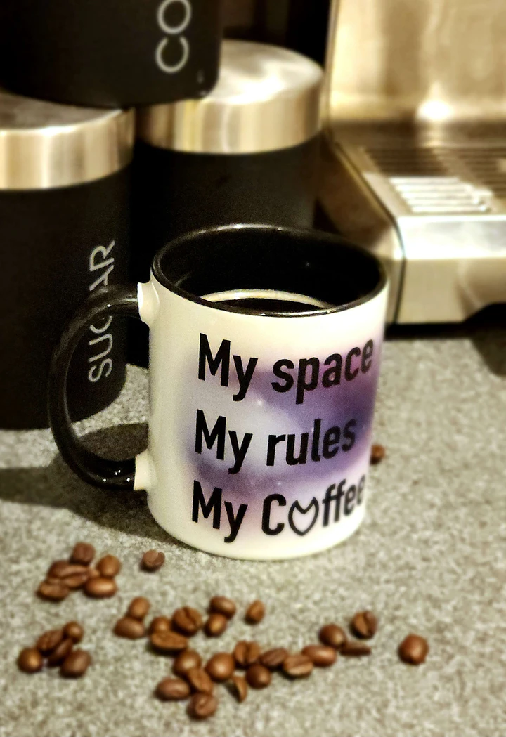 Mug ~ My space, My rules, My coffee product image (1)