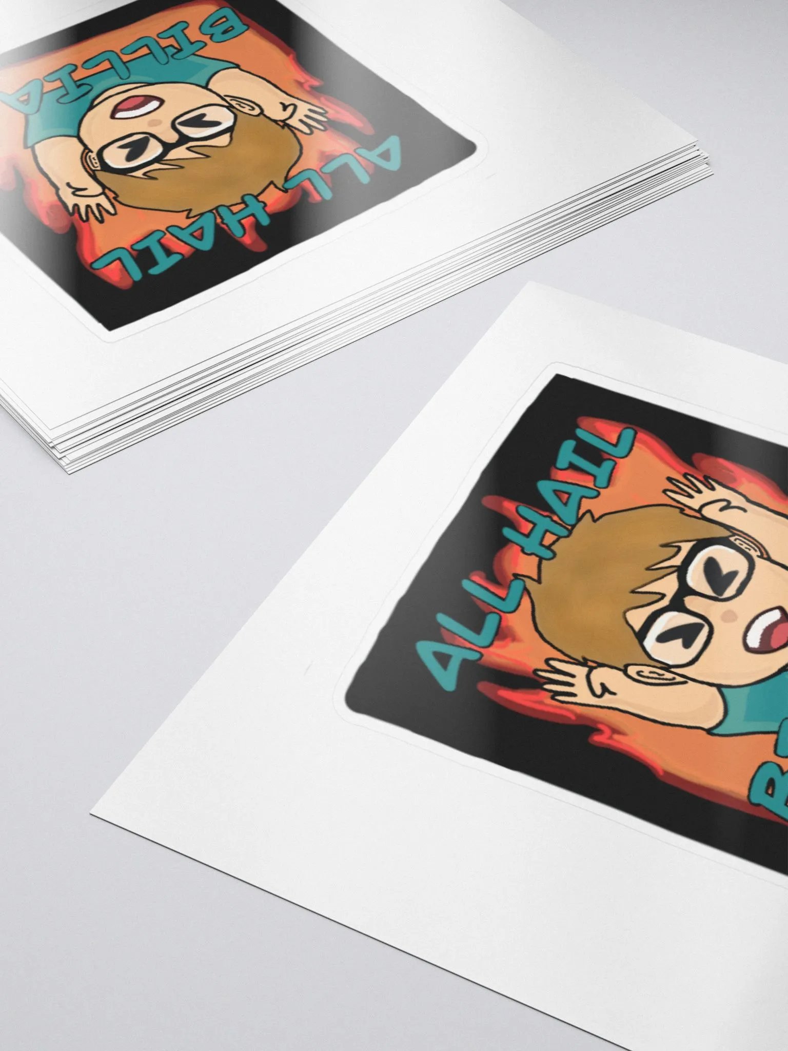 All Hail Billiam Sticker set (Support) product image (5)