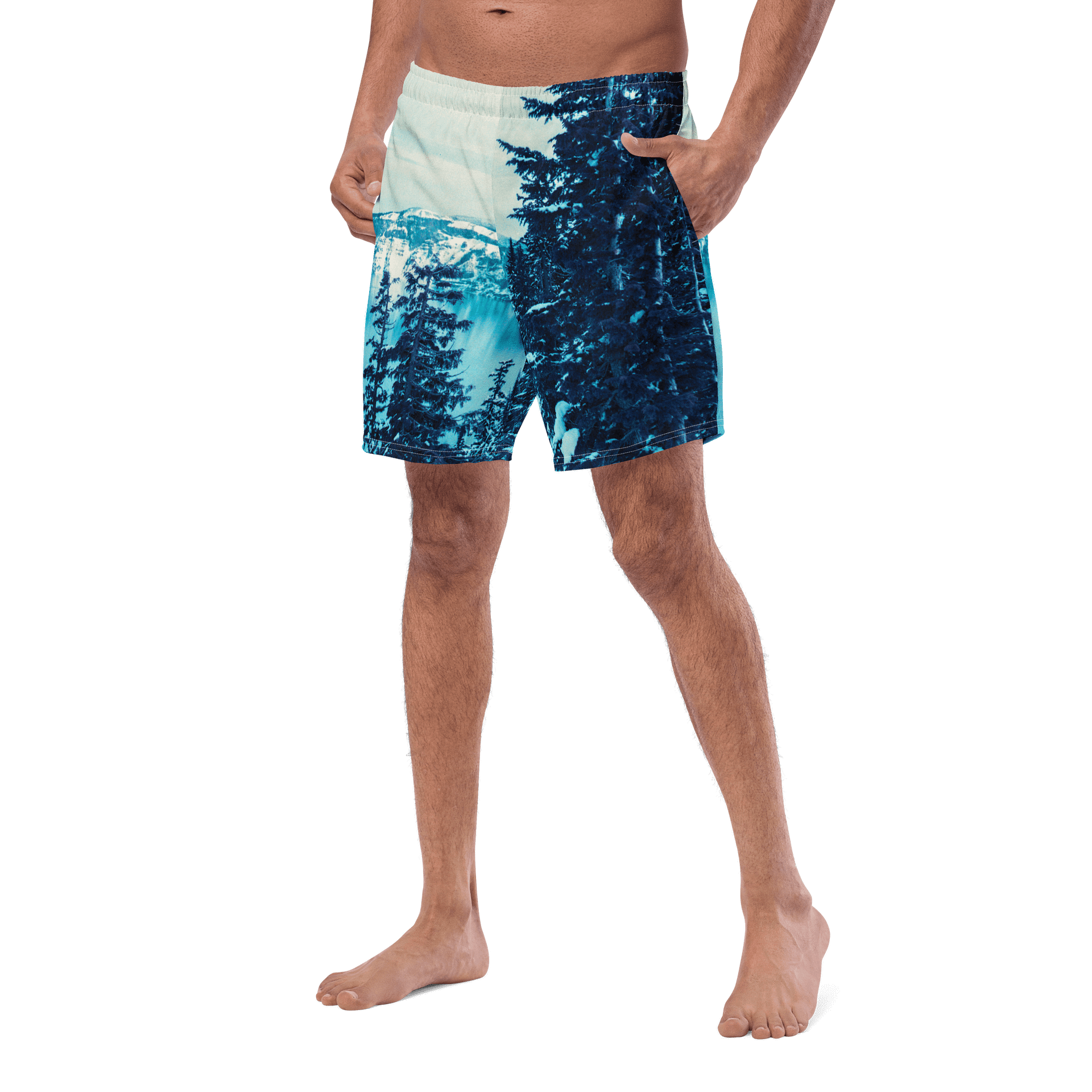 Crater Lake Lomopurple Swim Trunks product image (2)