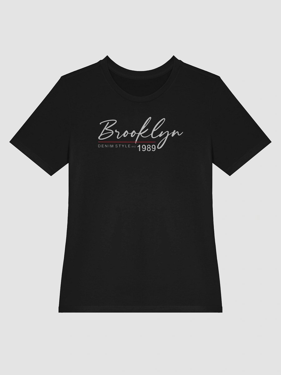 Women's Supersoft Relaxed-fit T-Shirt Brooklyn Word Slogan product image (31)