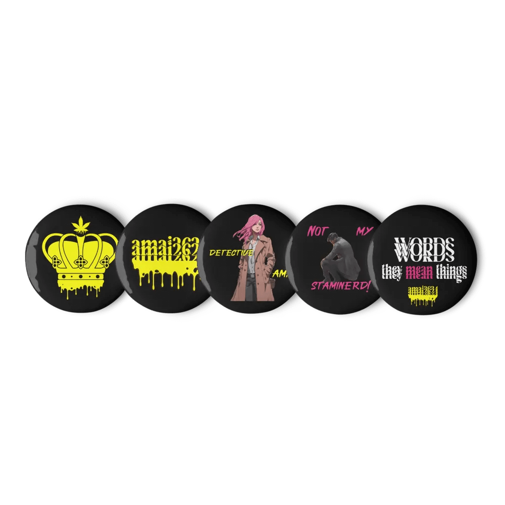 Amai-isms Pin Set #1 product image (6)
