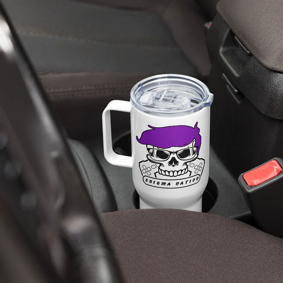 Enigma Nation Travel Mug with a Handle product image (9)