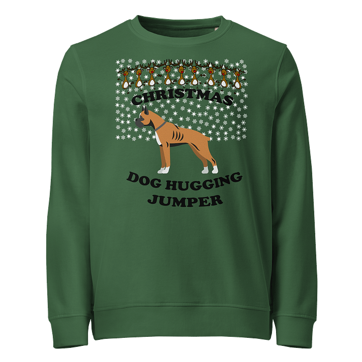 Christmas Dog Hugging, Boxer Dog product image (5)