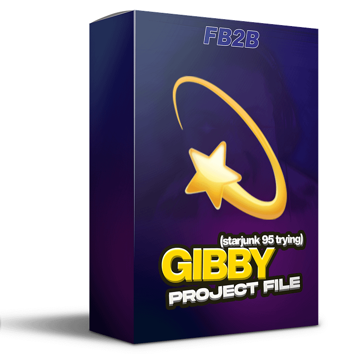 trying to make starjunk 95 type beat project file, "GIBBY" product image (1)