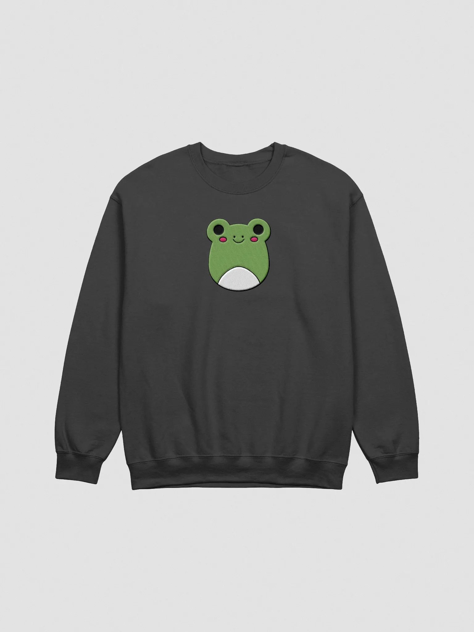Squishy Frog Embroidered Sweatshirt product image (9)