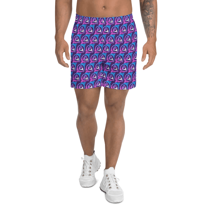 Astonished All over print Athletic Shorts product image (1)