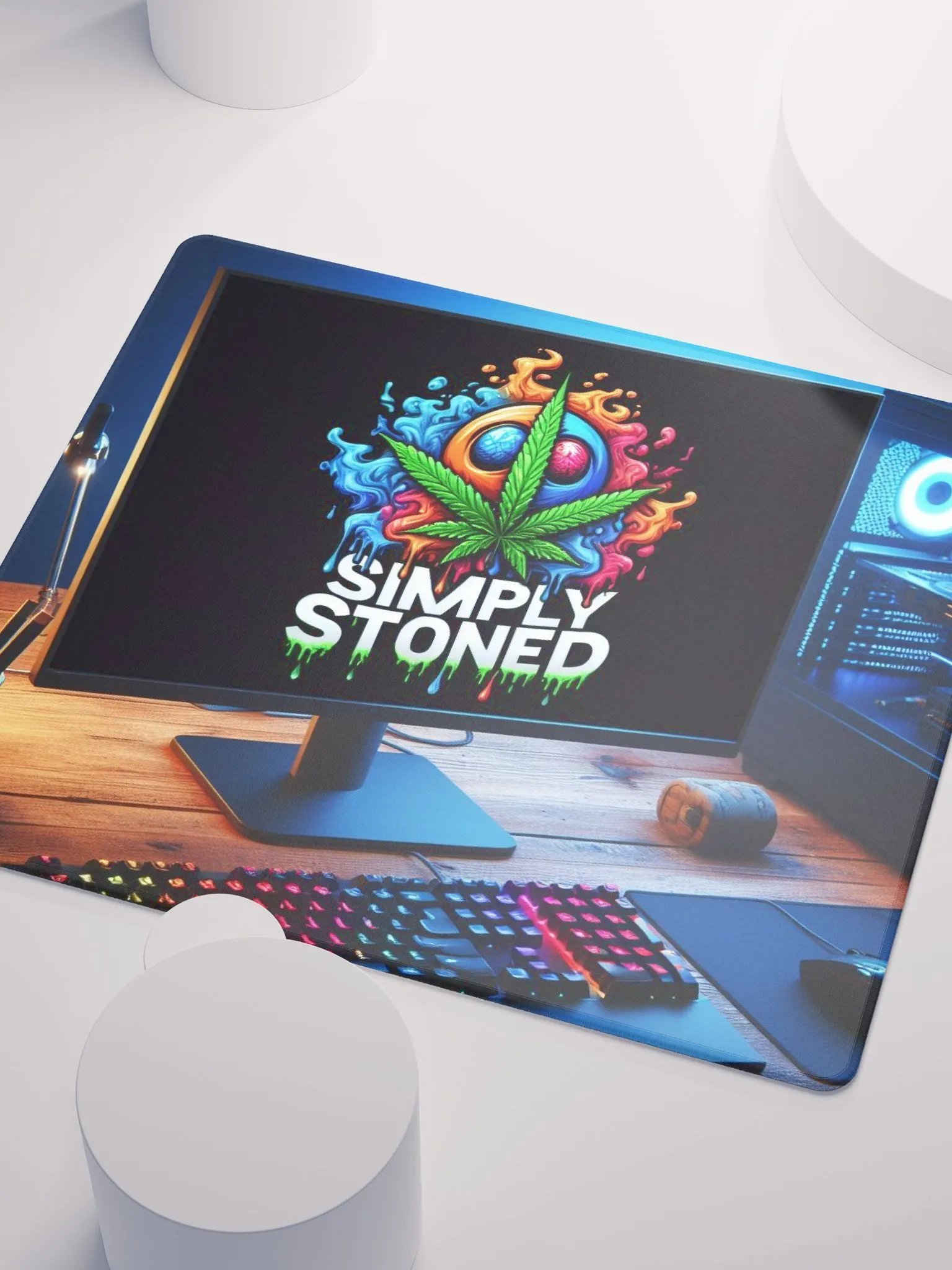 Simply Stoned Gamer Mouse Pad product image (3)