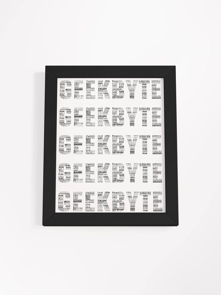 Geekbyte Word Wall Art product image (4)