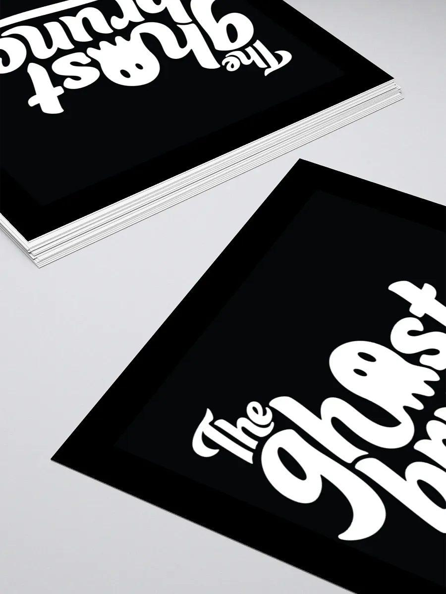 The Ghost Brunch 3"x3" sticker product image (4)