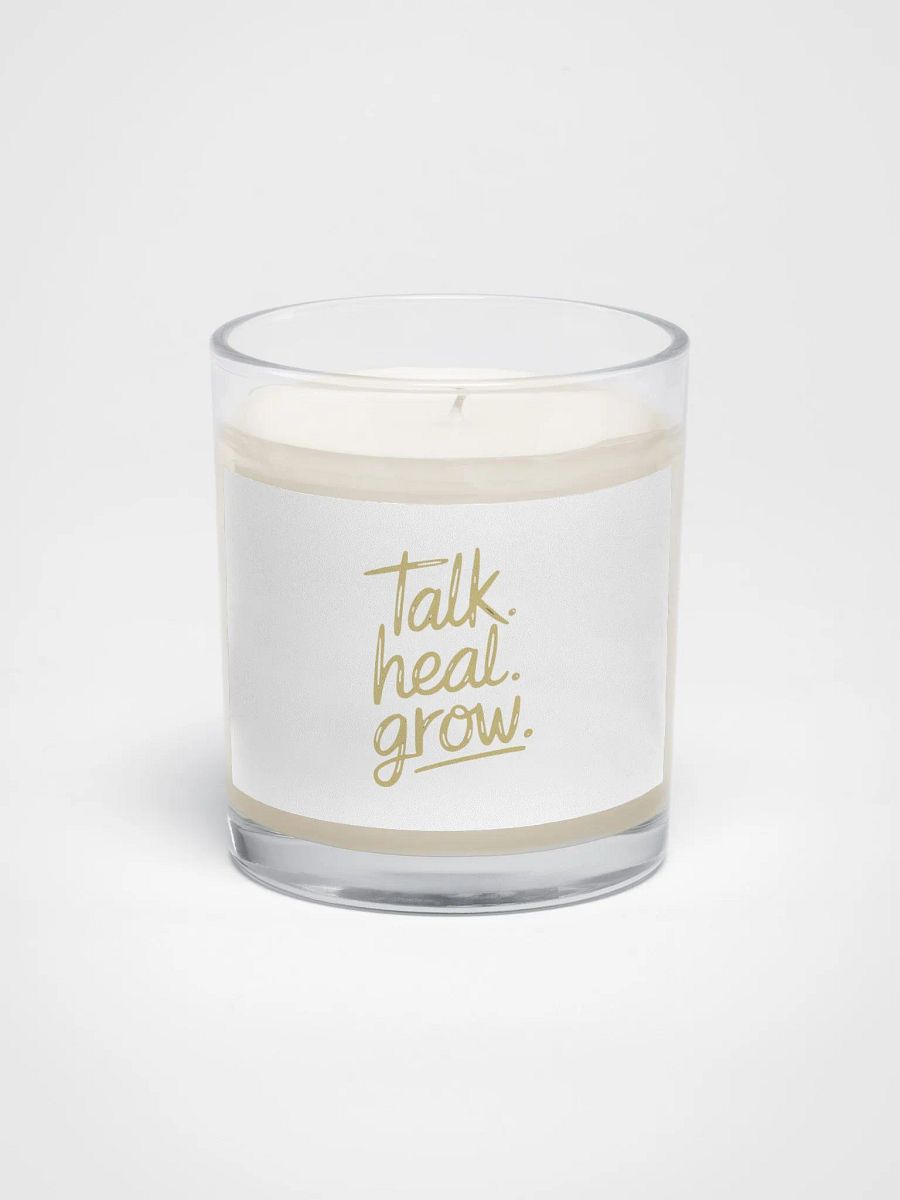 Hero Menswear "Talk, Heal, Grow" Scented Candle product image (1)