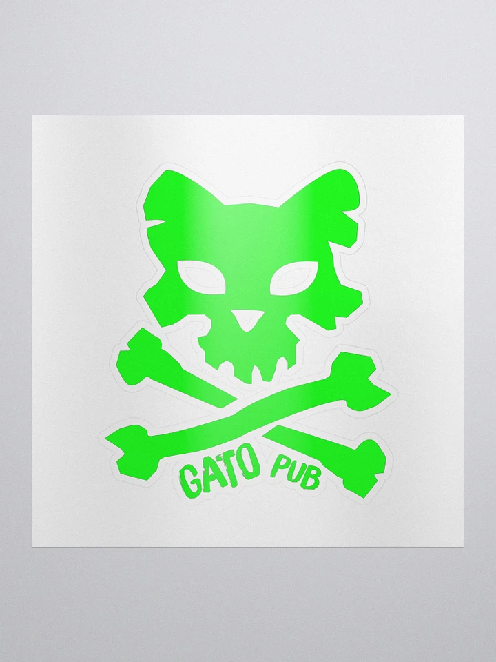 Gato Pub Pirate Sticker product image (1)