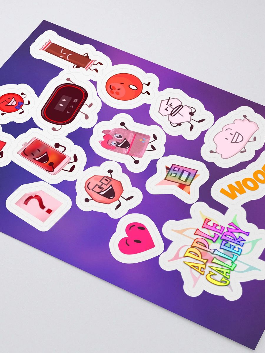 10 Years Sticker Sheet - RED product image (3)