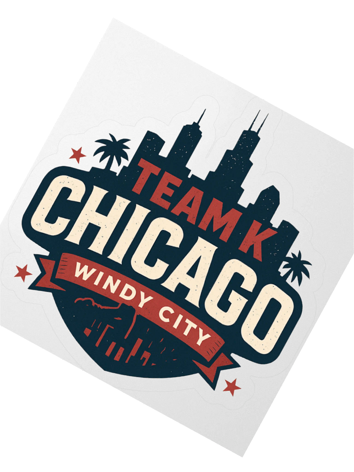 Team K Chicago STICKERS product image (2)