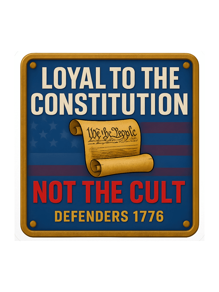 Loyal to the Constitution Kiss Cut Stickers product image (2)