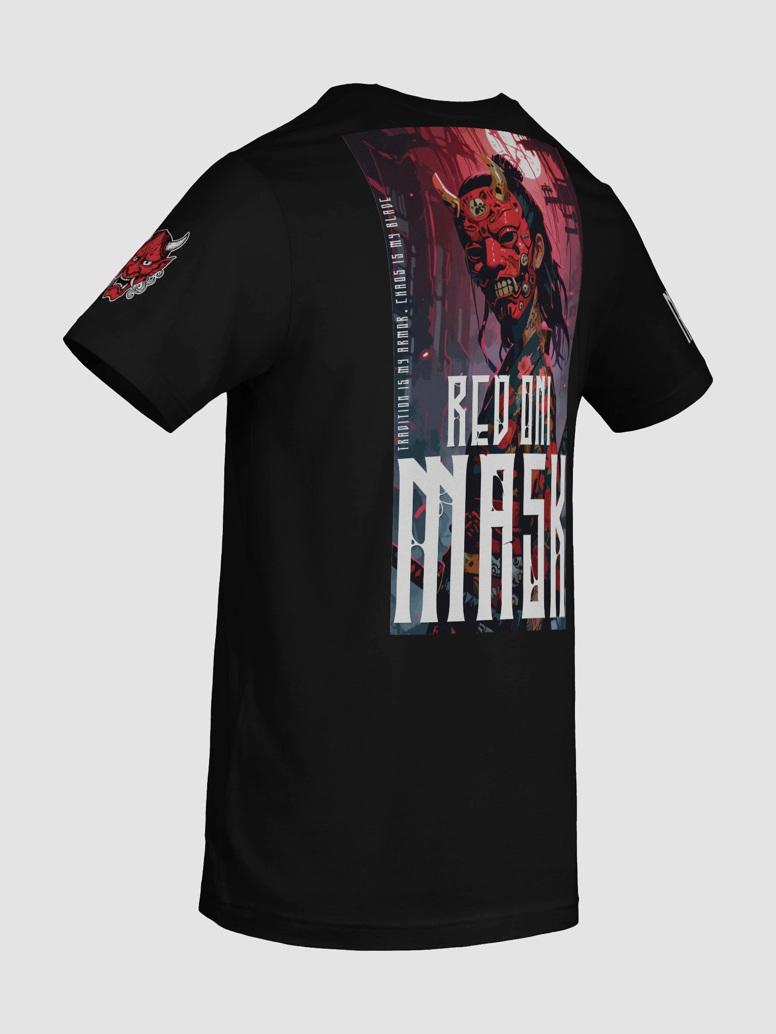 Red Oni Mask – Warrior of Shadows and Steel product image (10)