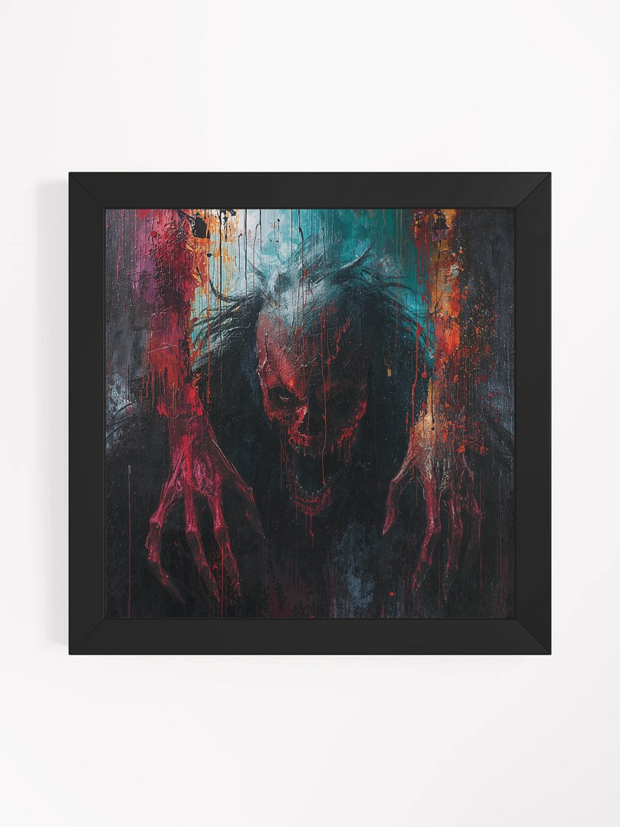 Crawling from the Canvas Framed Print product image (3)