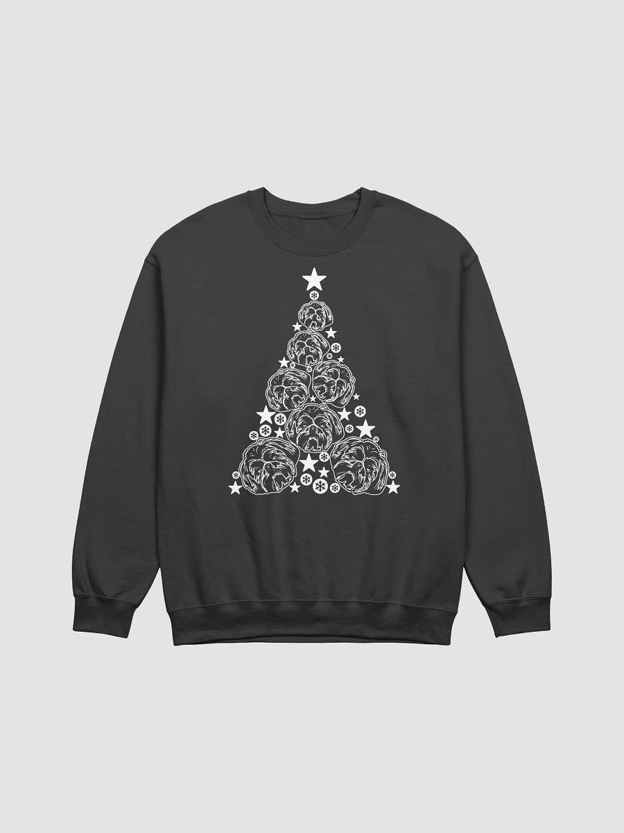 Shih Tzu Christmas Tree Sweatshirt Design for Shih Tzu Paw-rents product image (3)