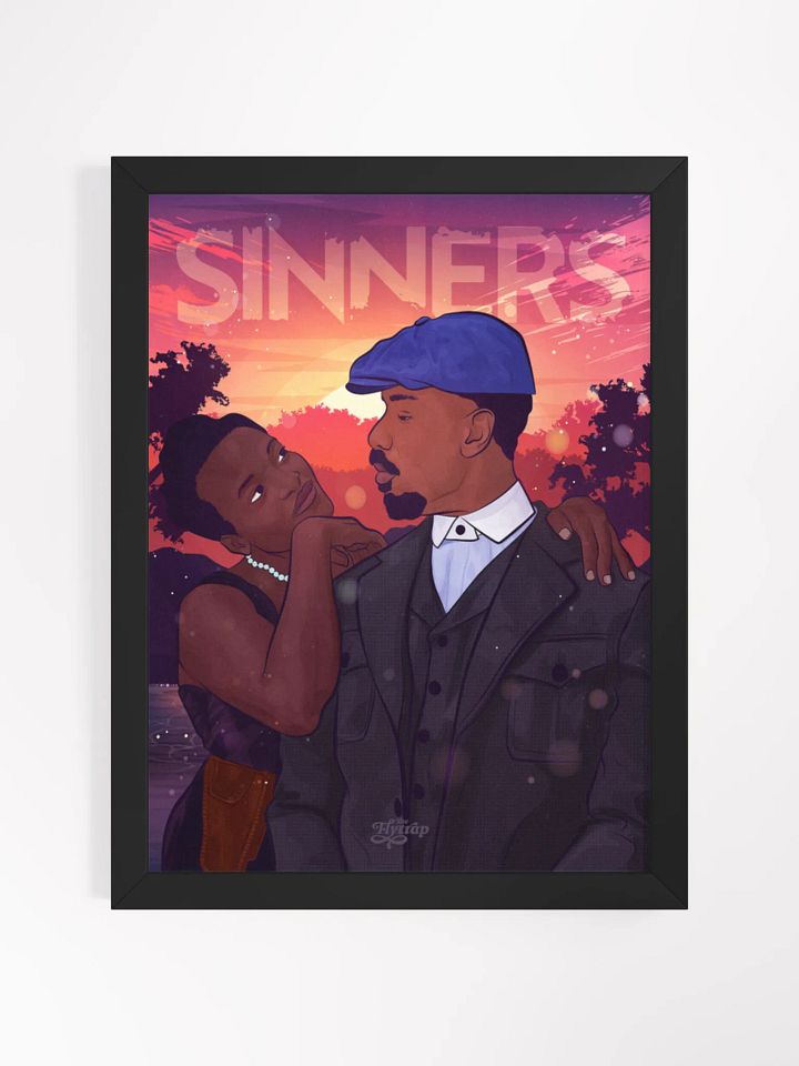 Sinners 12x16 framed poster product image (1)