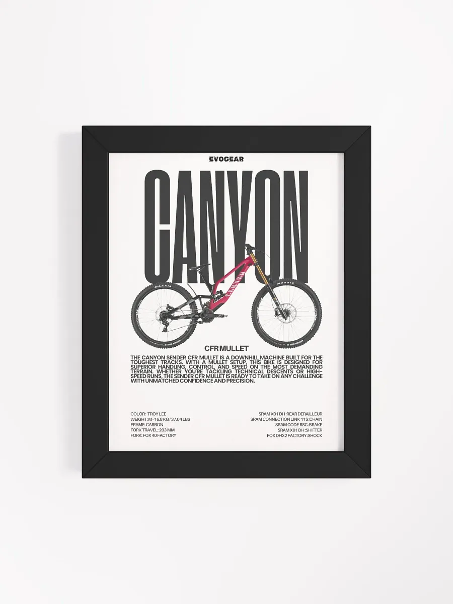 Canyon Sender CFR Mullet Frame product image (19)