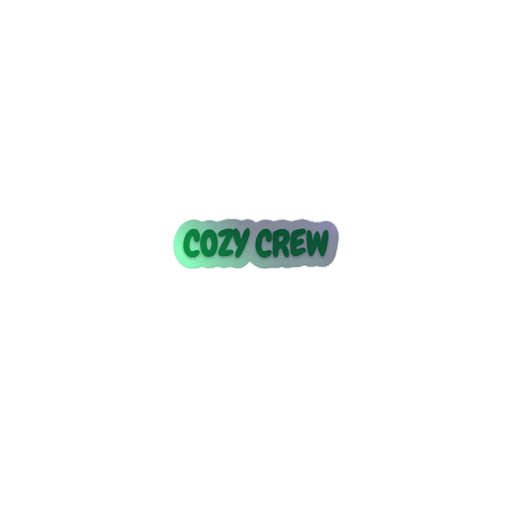 Cozy Crew Sticker product image (1)