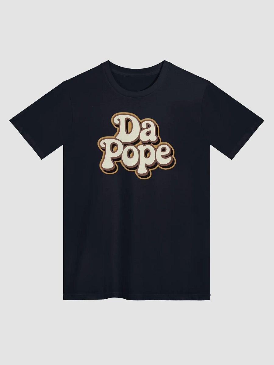 Da Pope Retro T-Shirt – Chicago Style | Pope Leo XIV American Provost Parody Tee product image (2)