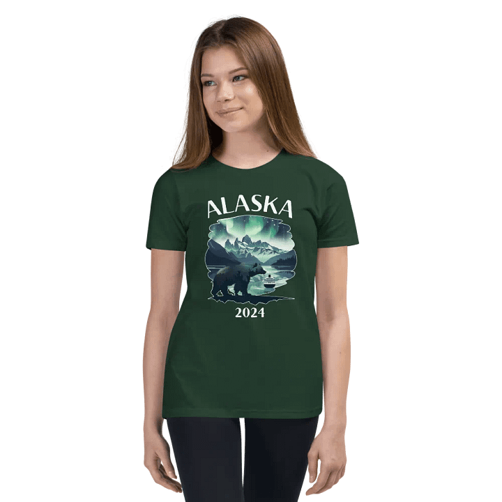 Alaska Wildlife 2024 Teens Dark T-Shirt product image (1)