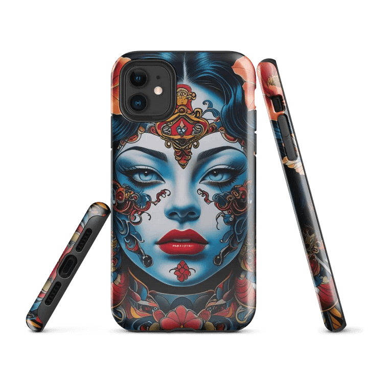 Vibrant Floral Goddess iPhone® Tough Case product image (1)