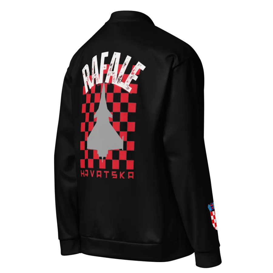 Rafale Croatia Print Bomber Jacket product image (4)