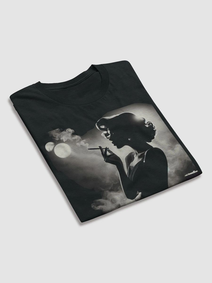Elegant Noir Femme Fatale (Front Print Womens Tee) product image (4)