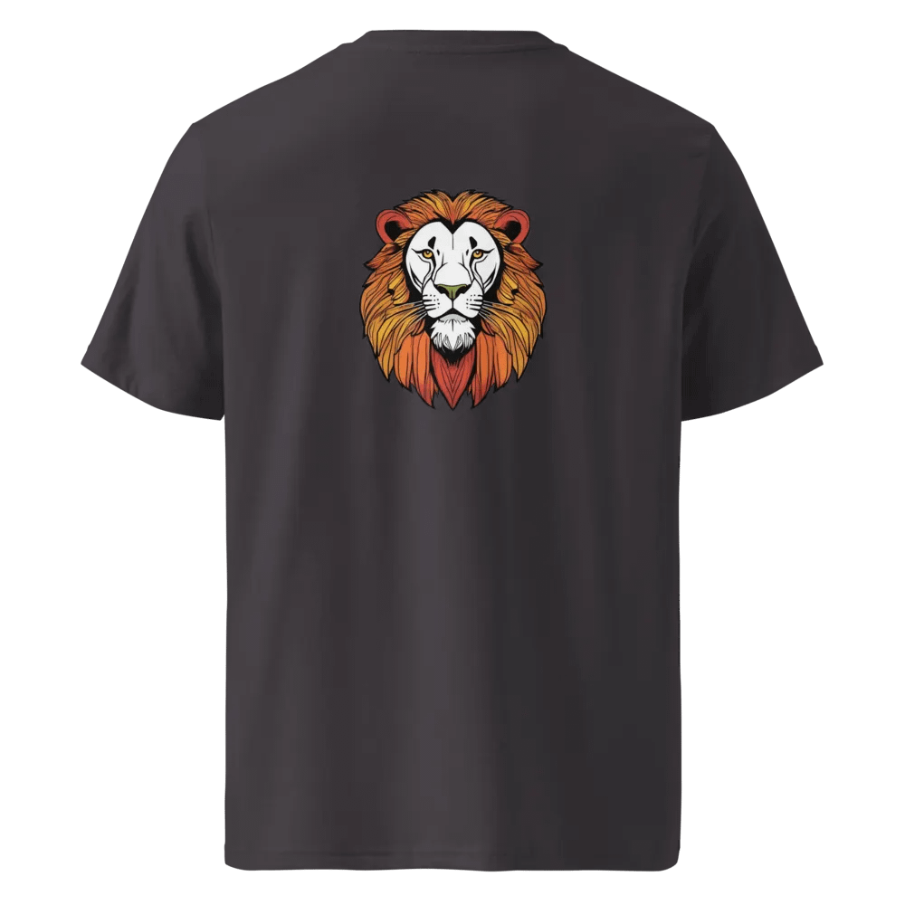 Ornate Yellow Leo Organic Cotton T-Shirt product image (50)