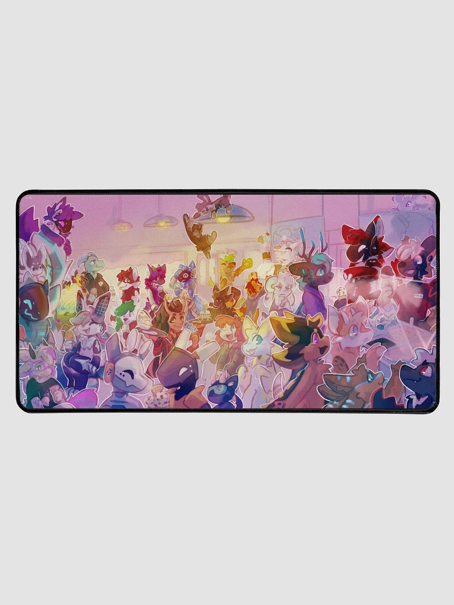 summer ice cream parlour 2023 - kofi members desk mat product image (1)