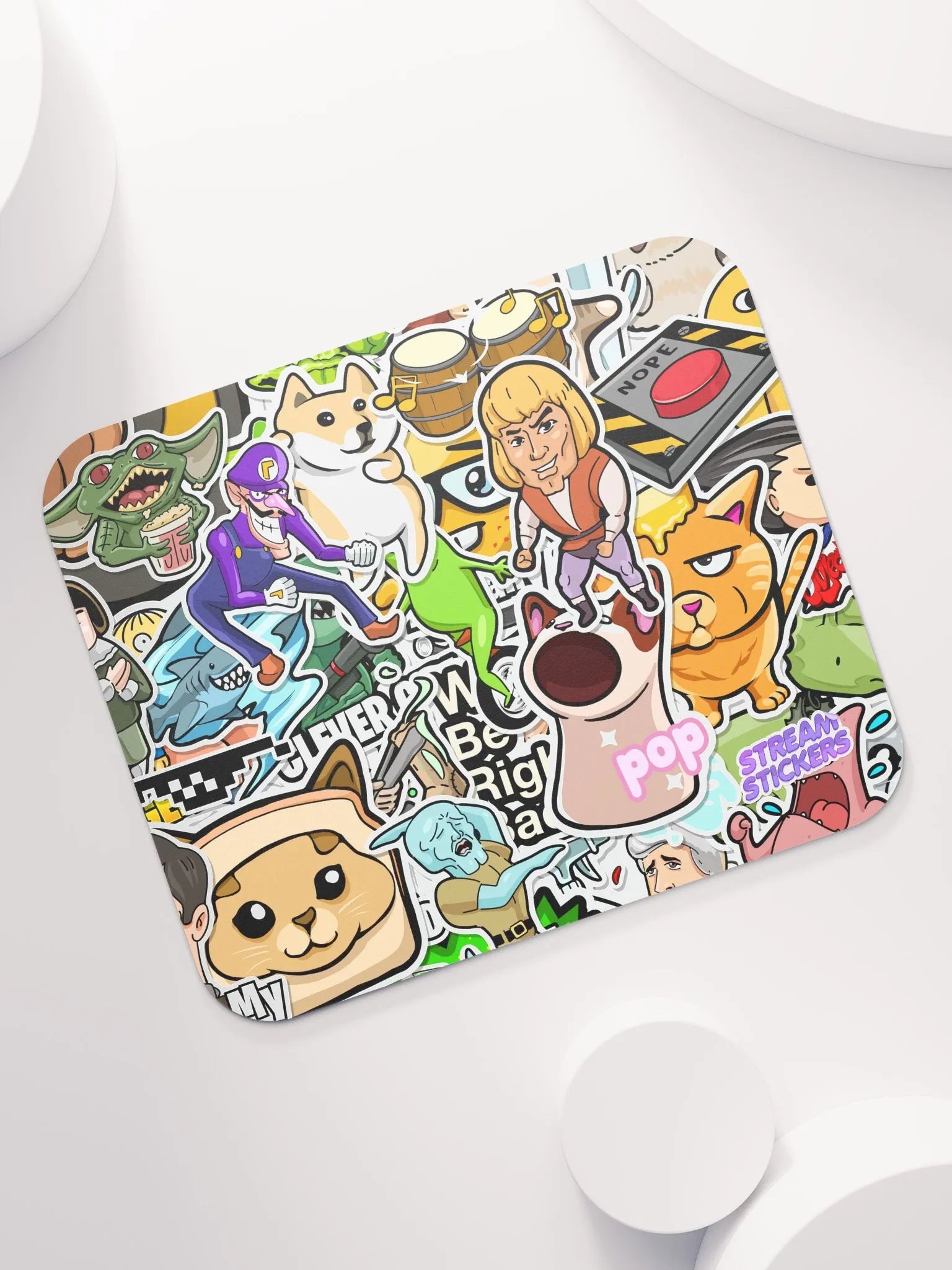 Sticker Party Series ONE - Mouse Pad product image (7)
