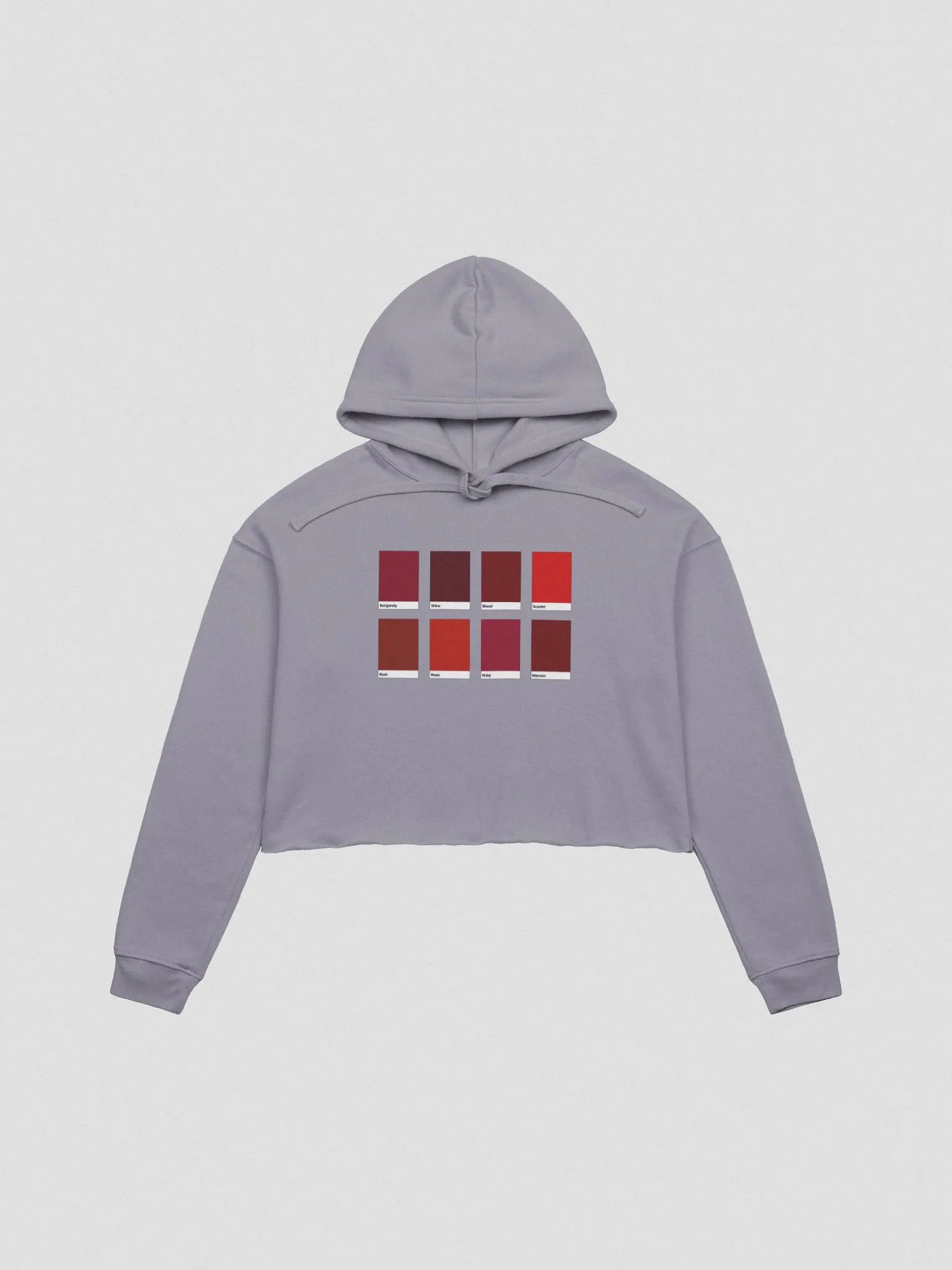 Shades of Red - Cropped Hoodie product image (3)