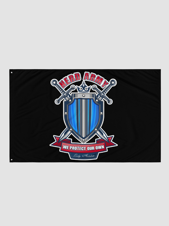 Nerd Army Flag product image (1)