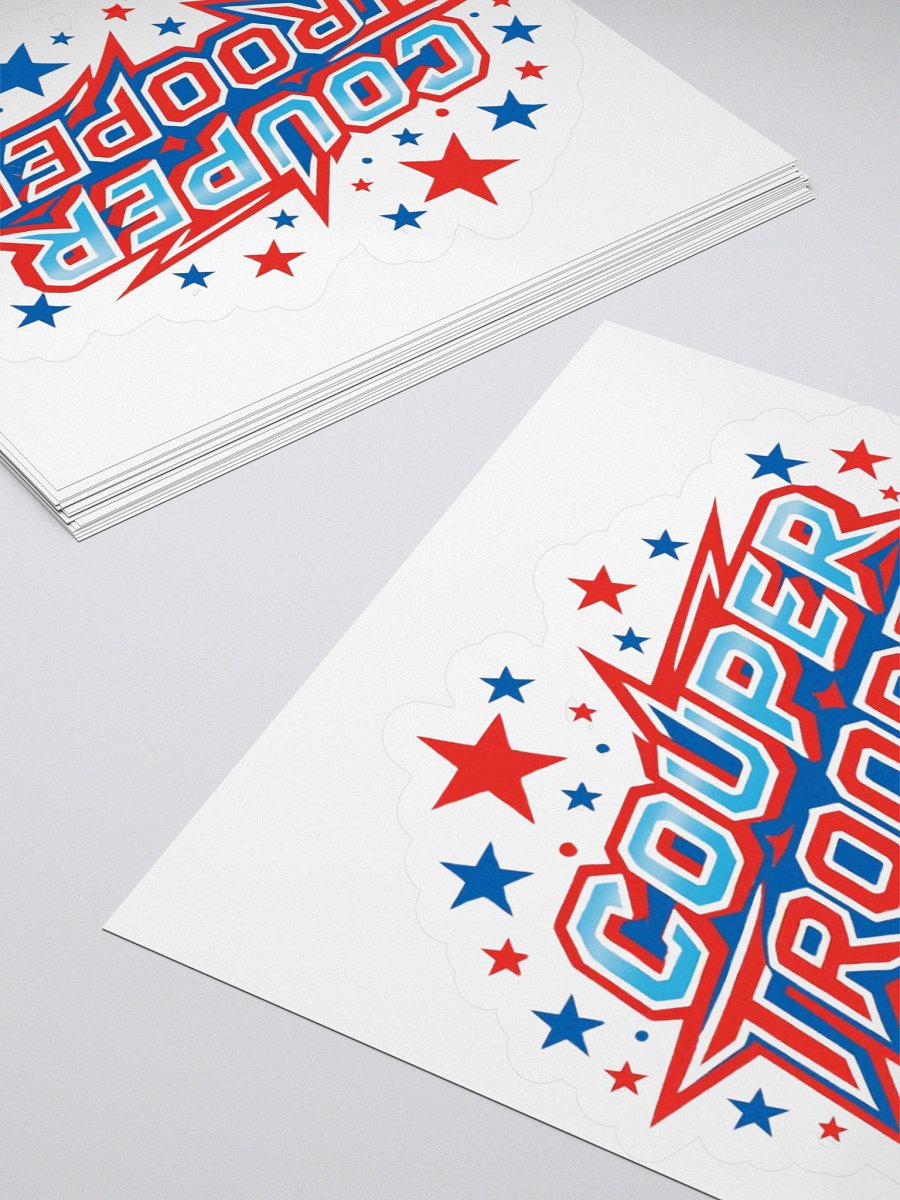 Patriotic Couper Trooper Sticker product image (4)