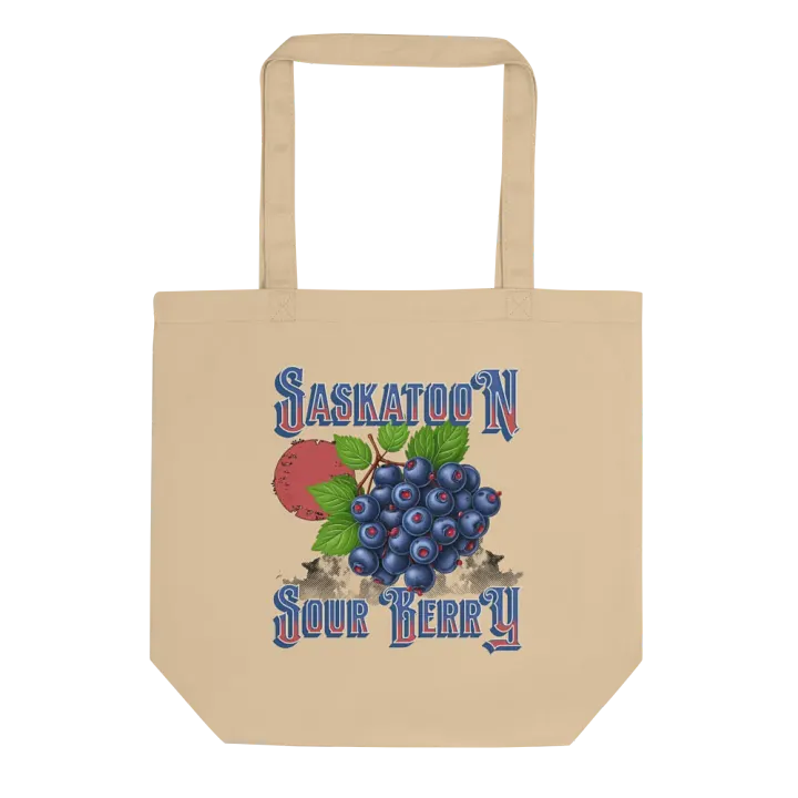 Saskatoon Sour Berry Eco Tote Bag product image (1)