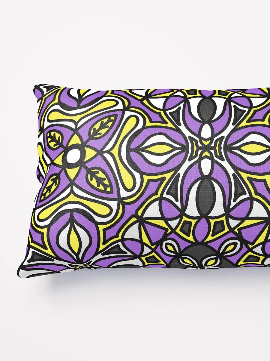 Non-Binary Abstract Pillow - Rectangle product image (3)