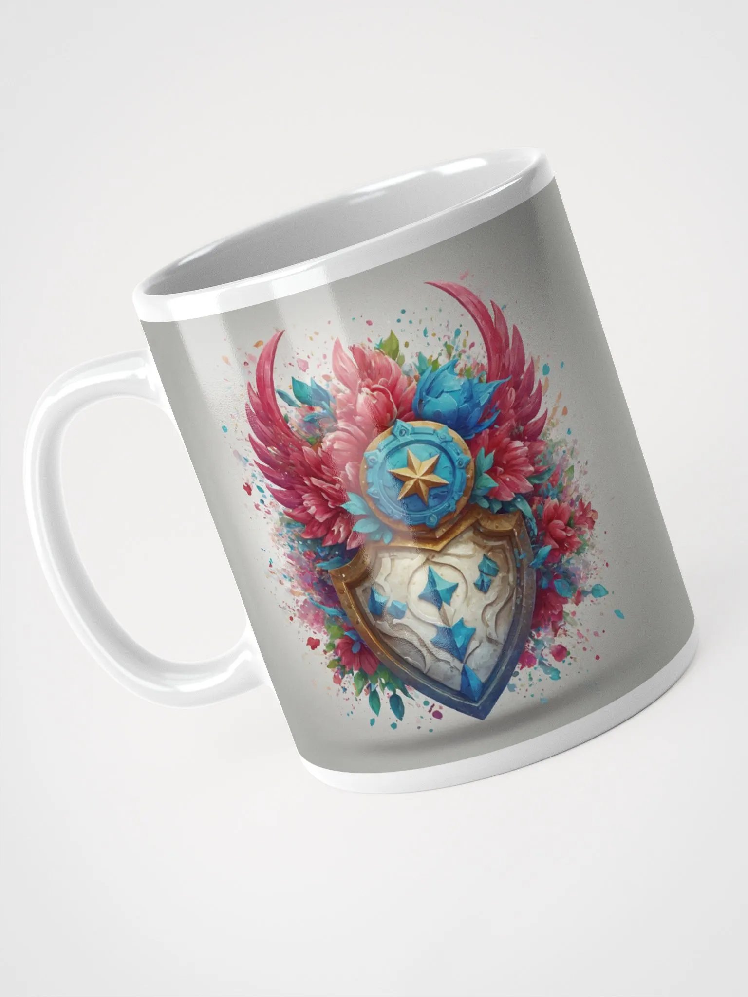 Pink Wings Glossy Mug product image (5)
