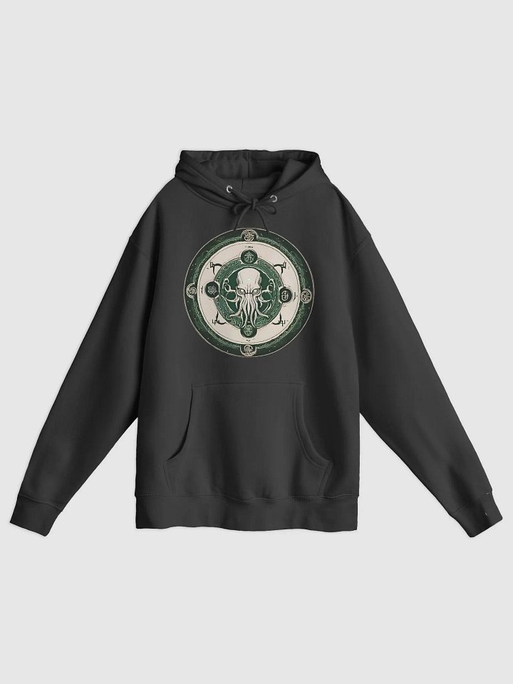 Circular Cthulhu Face with Runes - Hoodie product image (6)