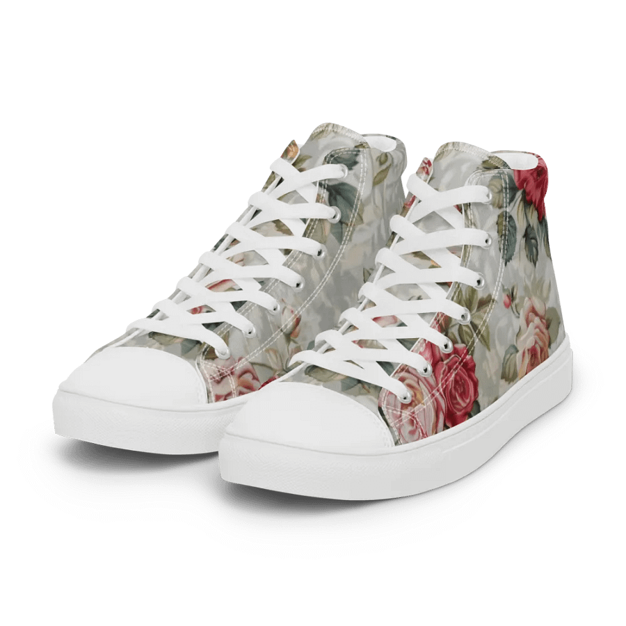 Vintage Rose Garden High Tops product image (7)