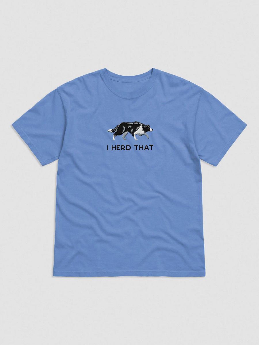 I Herd That T-Shirt(Embroidered) of a Border Collie product image (4)