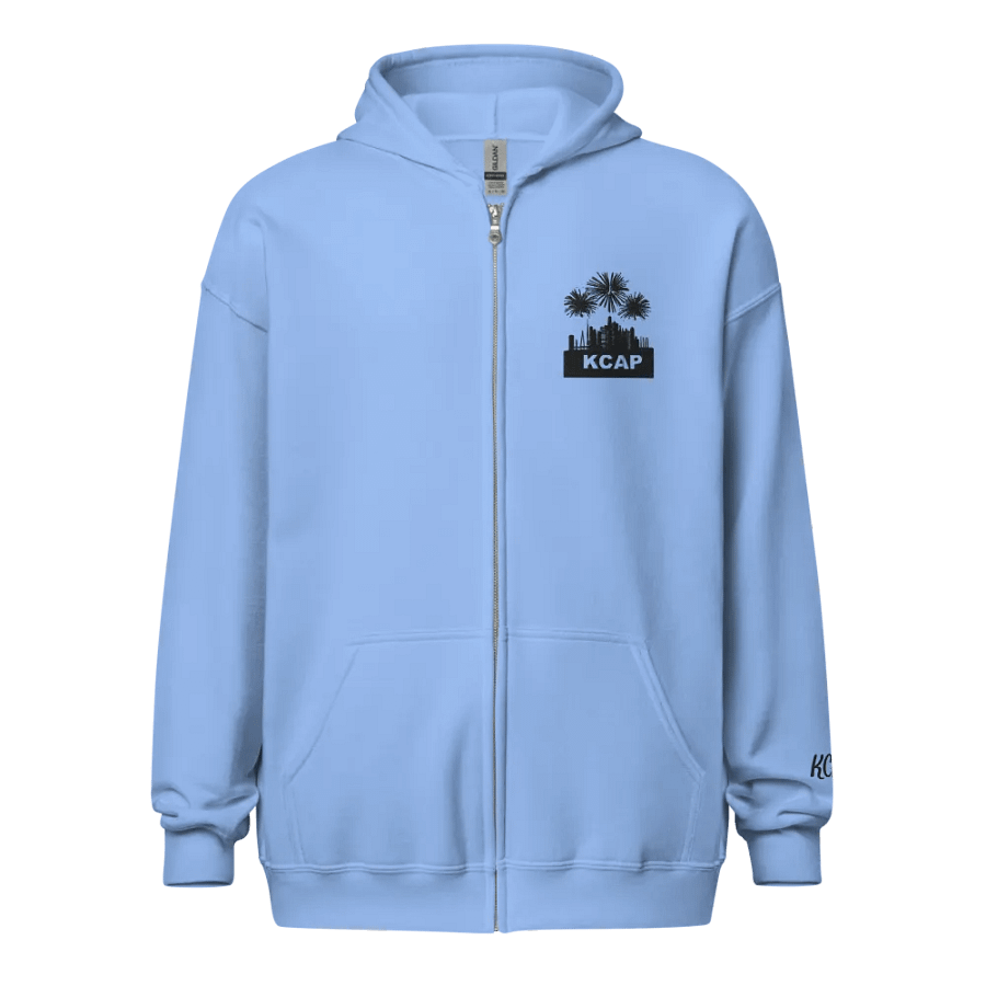 Zip Up Hoodie - Black Logo product image (2)